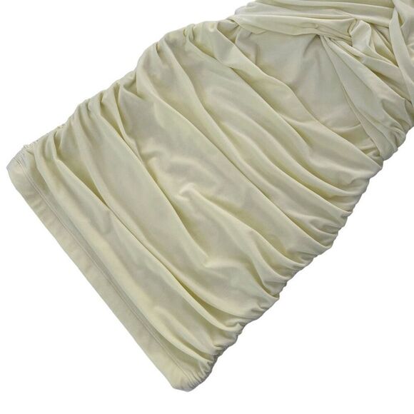 Alexander Wang Interwoven Off Shoulder Mini Dress in Tender Yellow - Picture 7 of 9